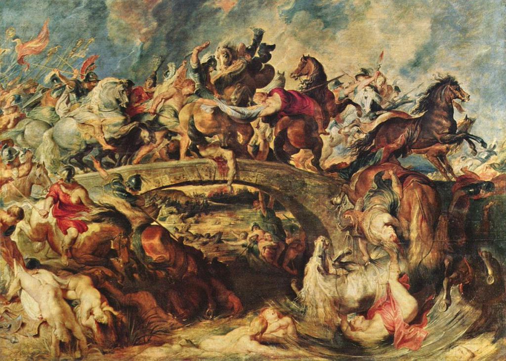 Rubens Bitwa z Amazonkami