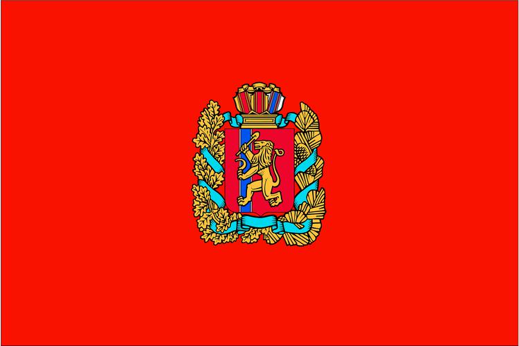 Flaga Kraju Krasnojarskiego