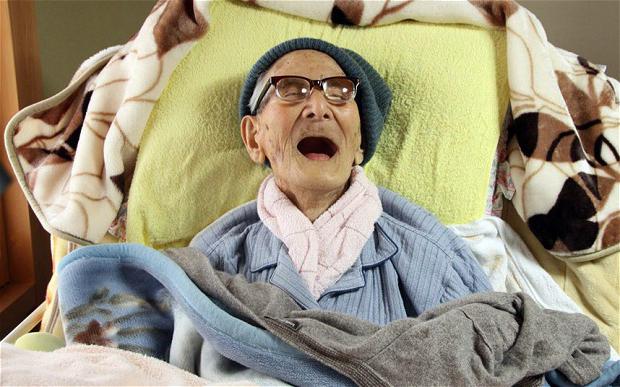 najstarija osoba na zemlji je živa