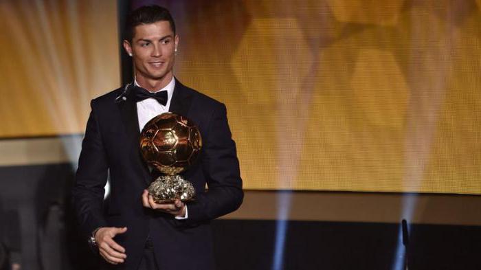 Ronaldo dostal zlatou kouli