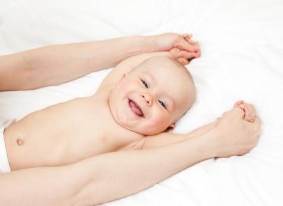 masáž pro novorozence