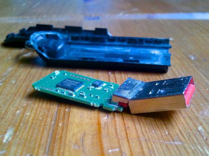 USB pomnilnik ne deluje