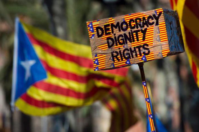 причините за разделянето на Каталуния от Испания