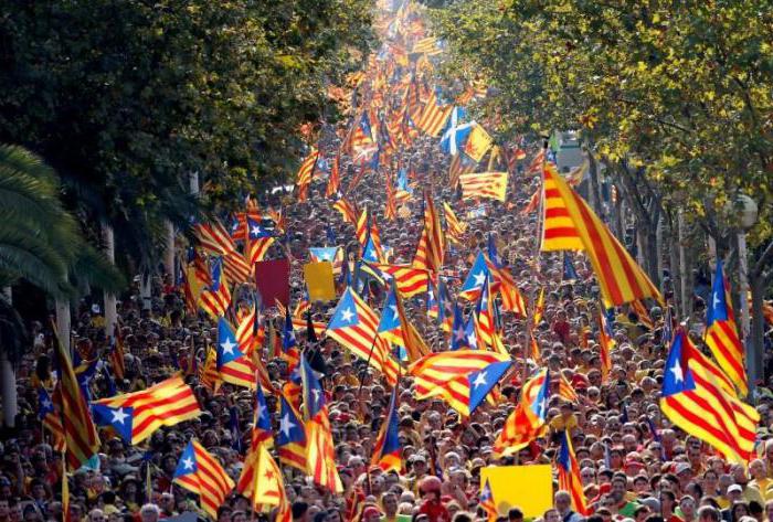 Каталонија жели да се отцепи од разлога за Шпанију