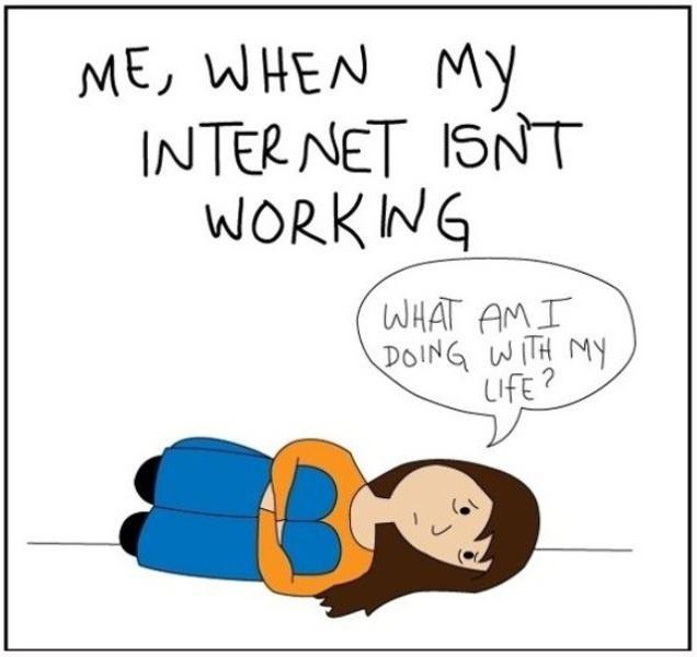 proč internet nefunguje