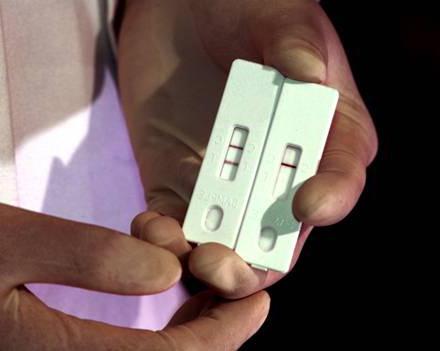 krvni test za določitev nosečnosti