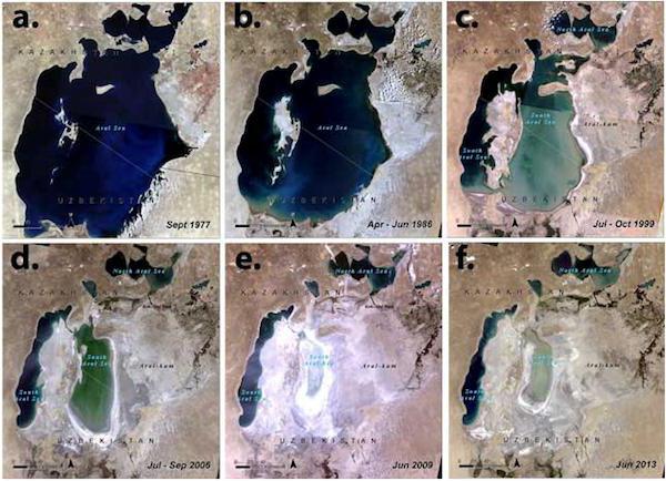 Perché il Mare d'Aral asciuga un riassunto