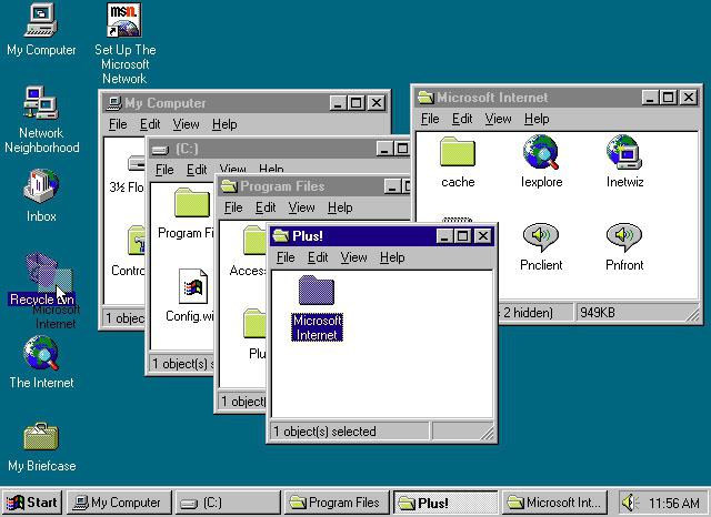 grafični vmesnik operacijskih sistemov