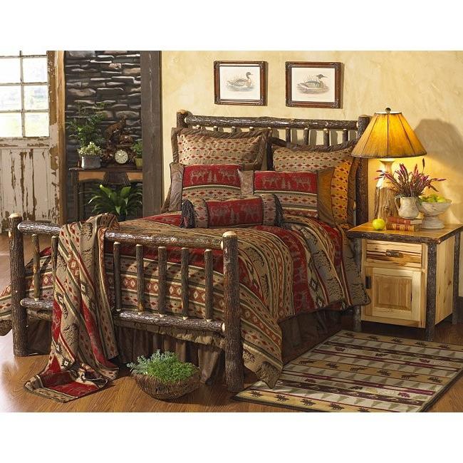 drewniane łóżko 2