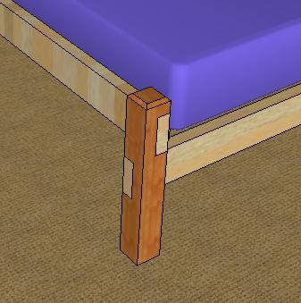 zrób drewniane łóżko własnymi rękami