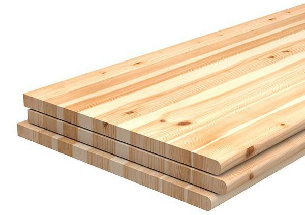 lepené dřevěné štíty
