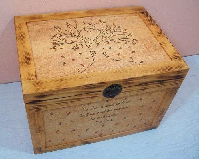 regalo originale per un matrimonio in legno