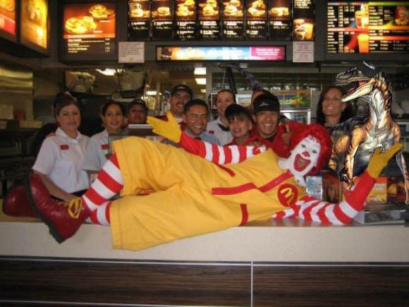 lavoro alle recensioni di McDonalds