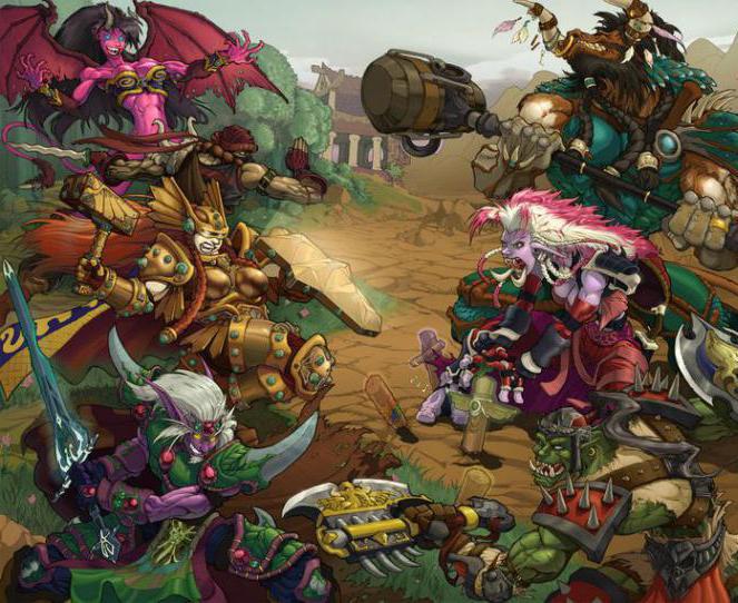 herní svět Warcraft zdarma servery