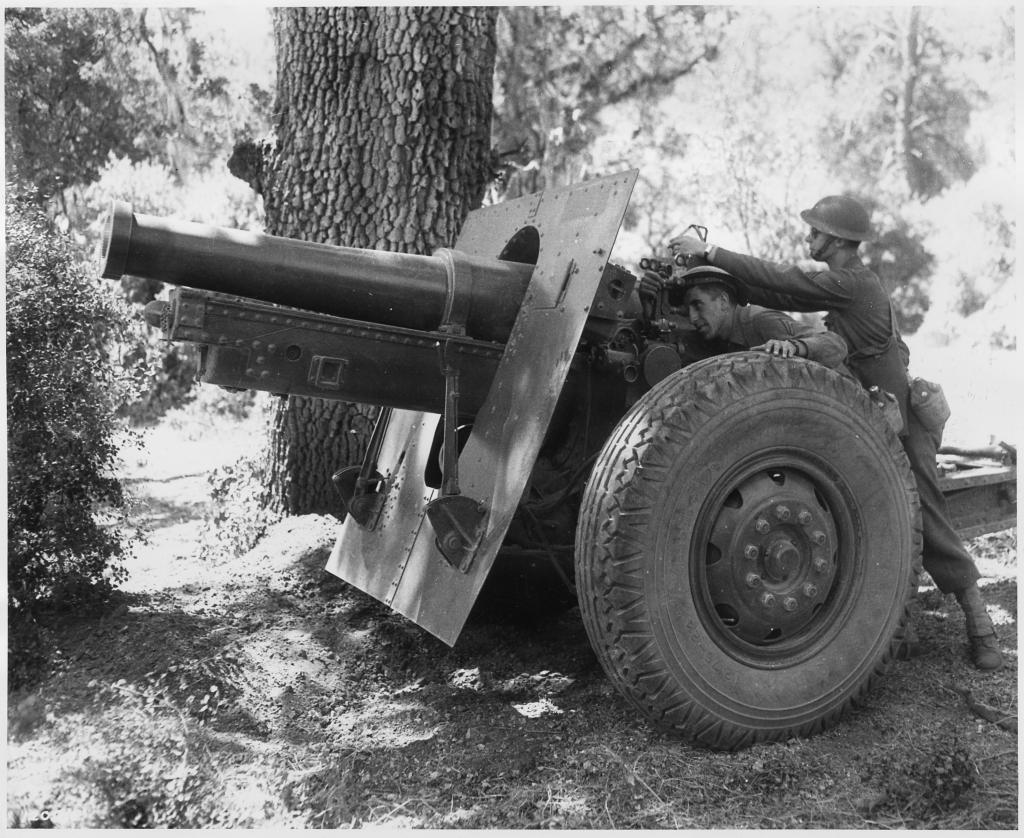 Американската артилерия през Втората световна война
