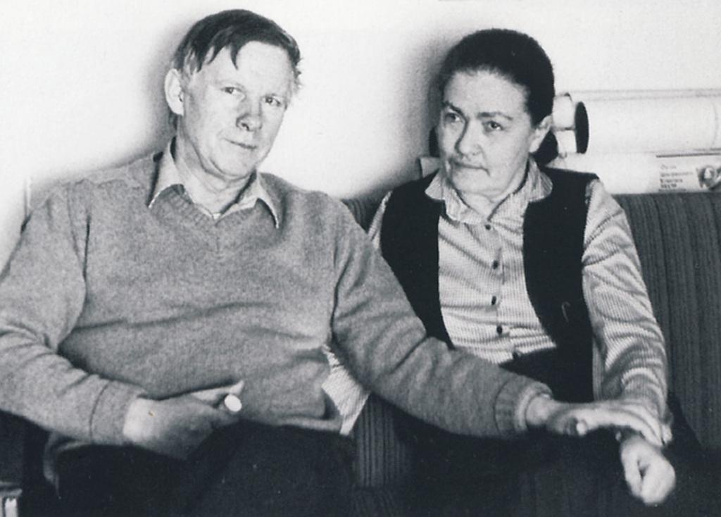 Pisac i njegova supruga Irina