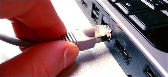 omrežni kabel ni povezan, kaj storiti