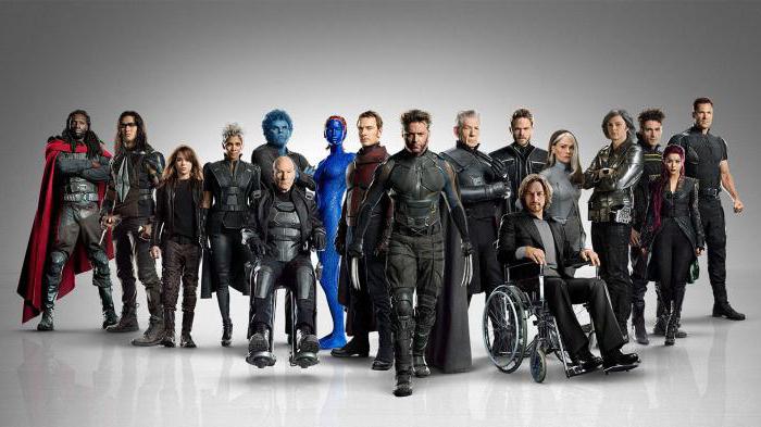 Človeški liki X-Men
