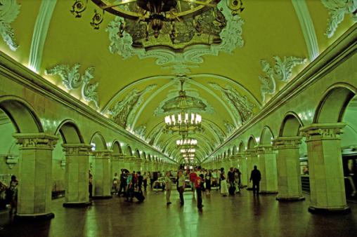 stazione della metropolitana Yaroslavsky stazione ferroviaria
