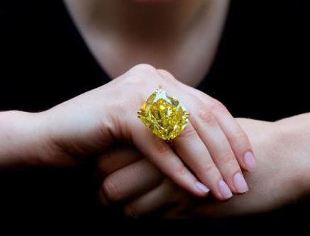 anello in oro giallo con diamante