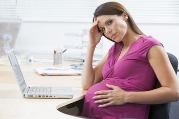 scarico durante la gravidanza giallo