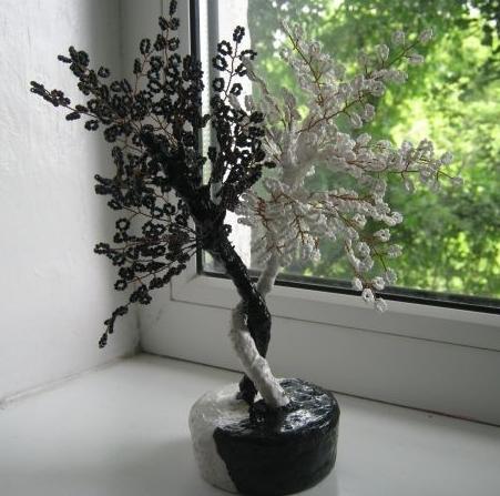 Bead Yin-Yang drevo