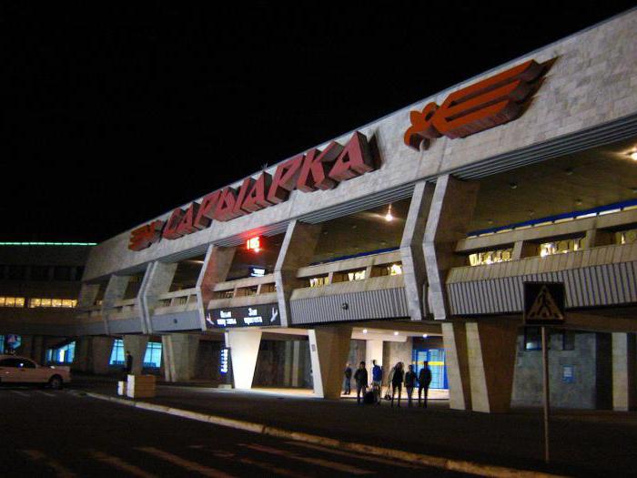Quadro di valutazione dell'aeroporto di Karaganda