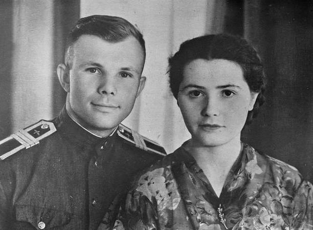 La biografia della moglie di Gagarin