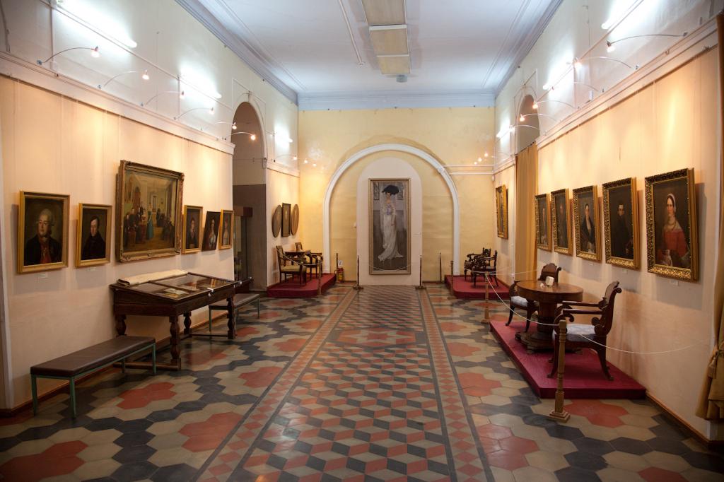 Зали на музея-резерват в Зарайск