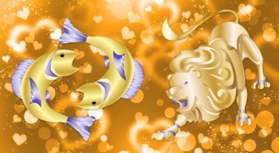 Zgodność horoskopów lew i ryby
