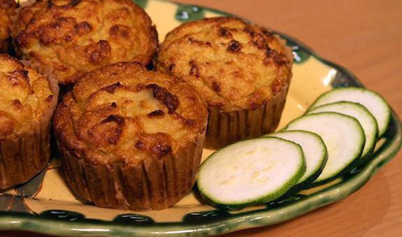 muffin di zucchine con foto
