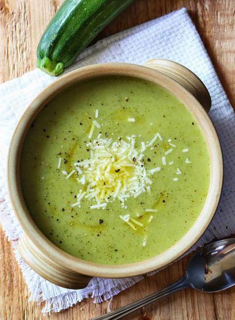 Крем от супа от тиквички: рецепта
