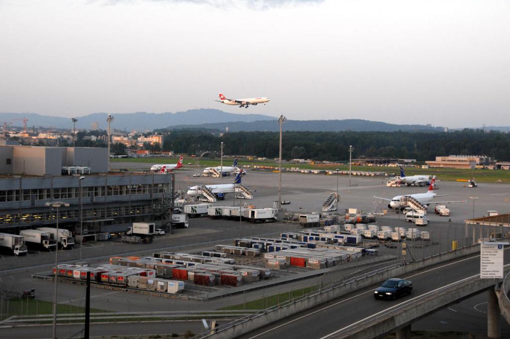 Vista dell'aeroporto